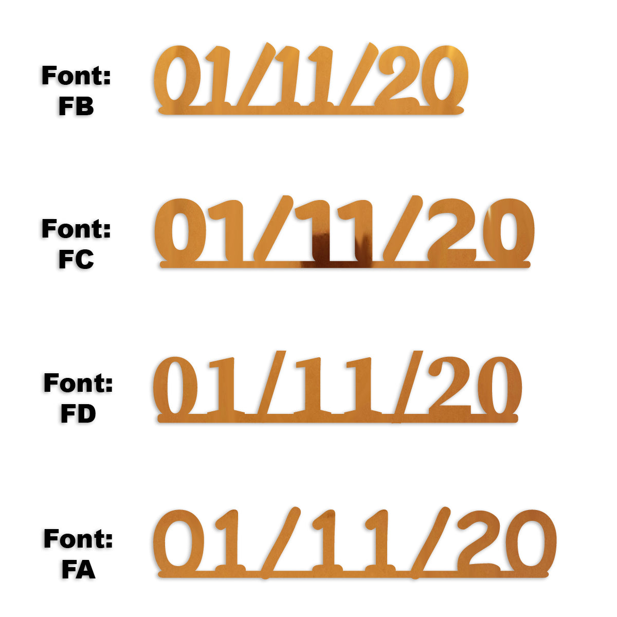 Custom-Fetti Date - 01/11/24 or 01/11/25  Orange