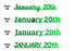 Custom-Fetti Date - JANUARY 20th Green