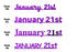 Custom-Fetti Date - JANUARY 21st Purple