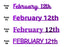 Custom-Fetti Date - FEBRUARY 12th Purple