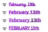 Custom-Fetti Date - FEBRUARY 13th Purple