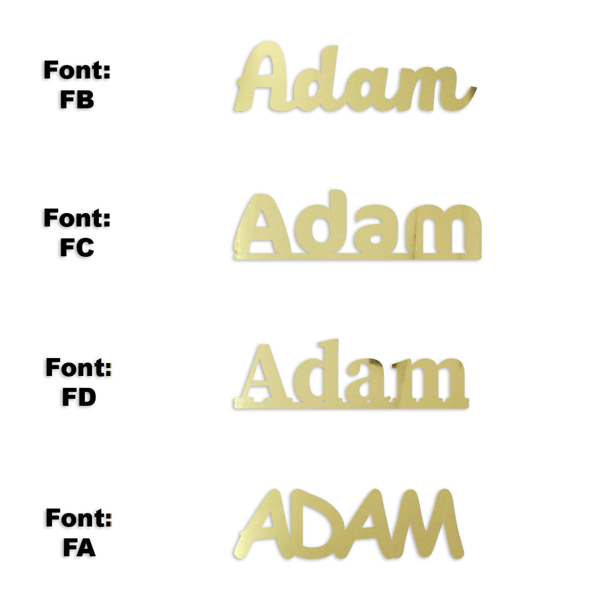 Custom-Fetti Boy - ADAM Gold