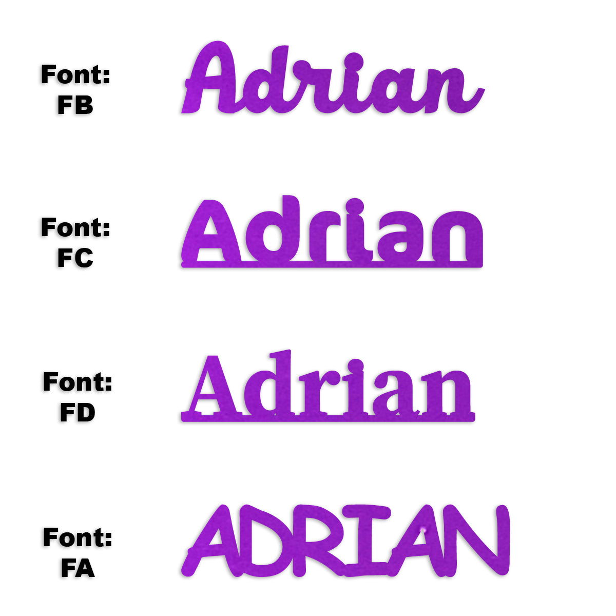 Custom-Fetti Boy - ADRIAN Purple