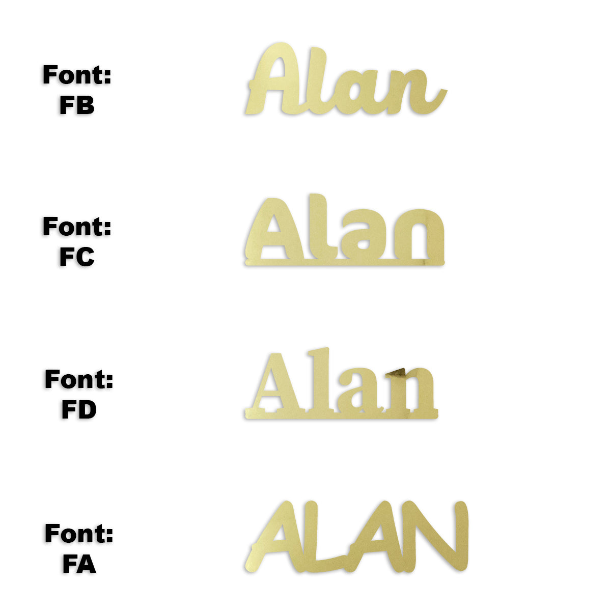 Custom-Fetti Boy - ALAN Gold