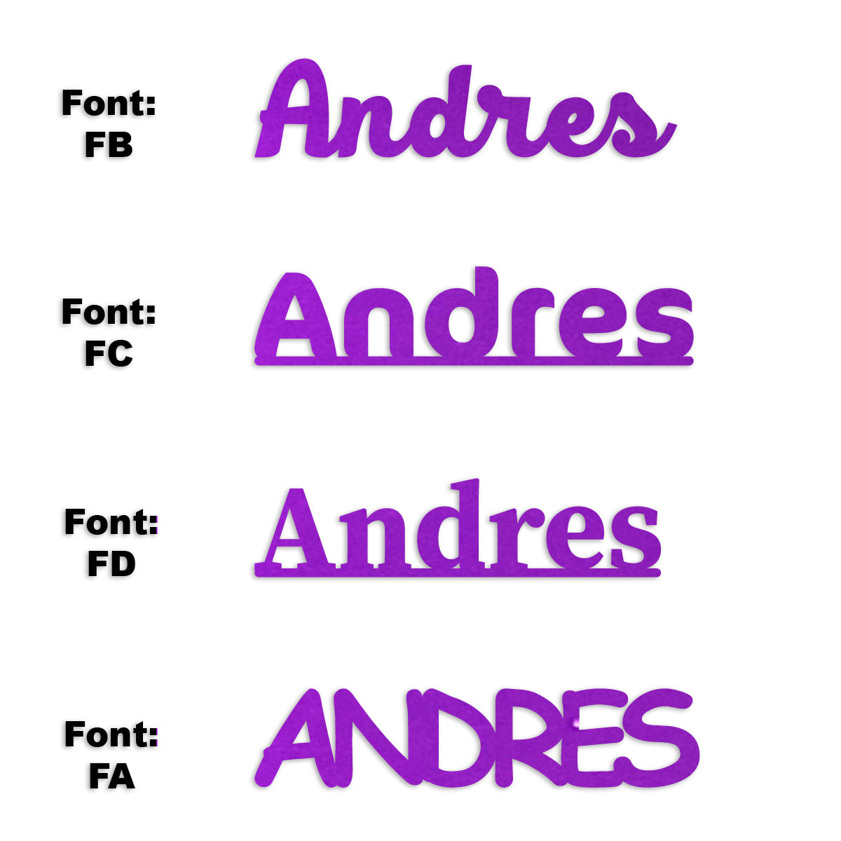 Custom-Fetti Boy - ANDRES Purple