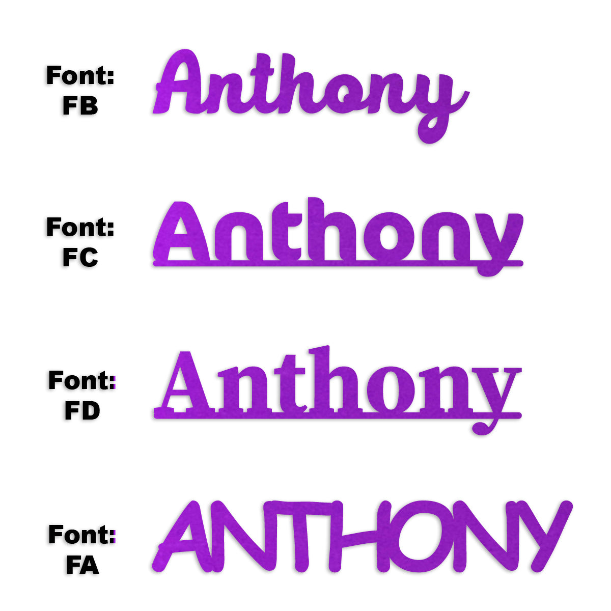 Custom-Fetti Boy - ANTHONY Purple