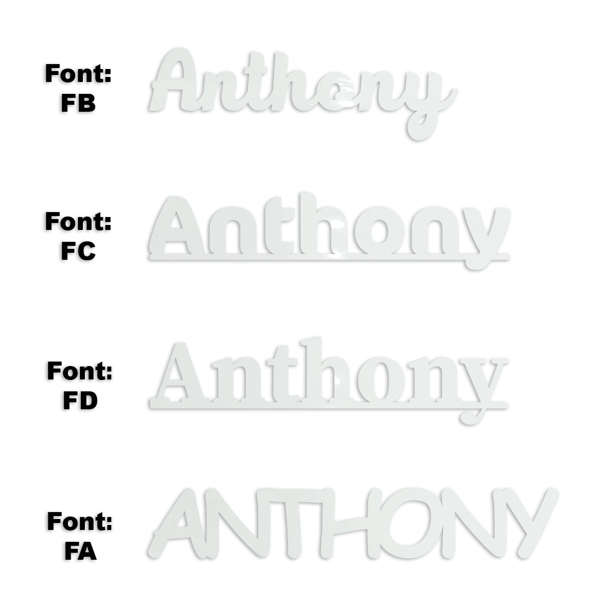 Custom-Fetti Boy - ANTHONY White