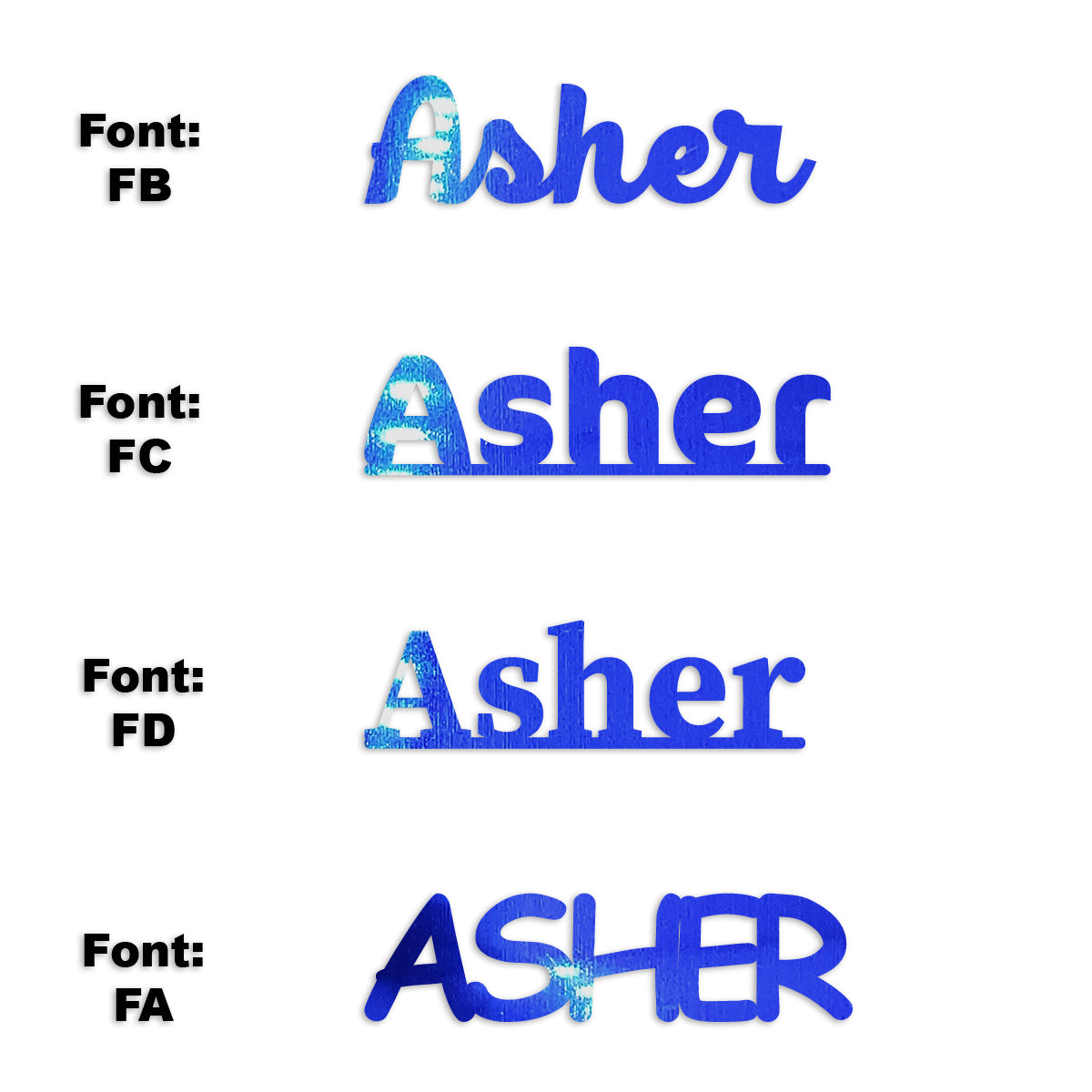 Custom-Fetti Boy - ASHER Blue Royal