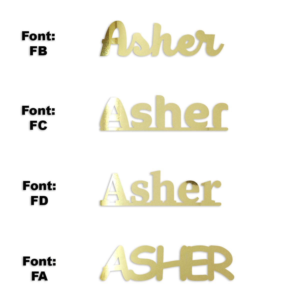 Custom-Fetti Boy - ASHER Gold