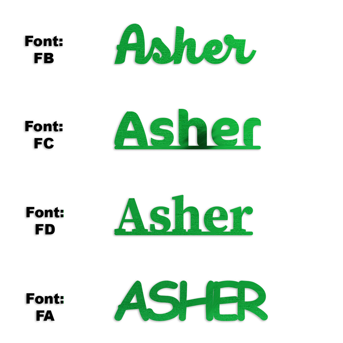 Custom-Fetti Boy - ASHER Green