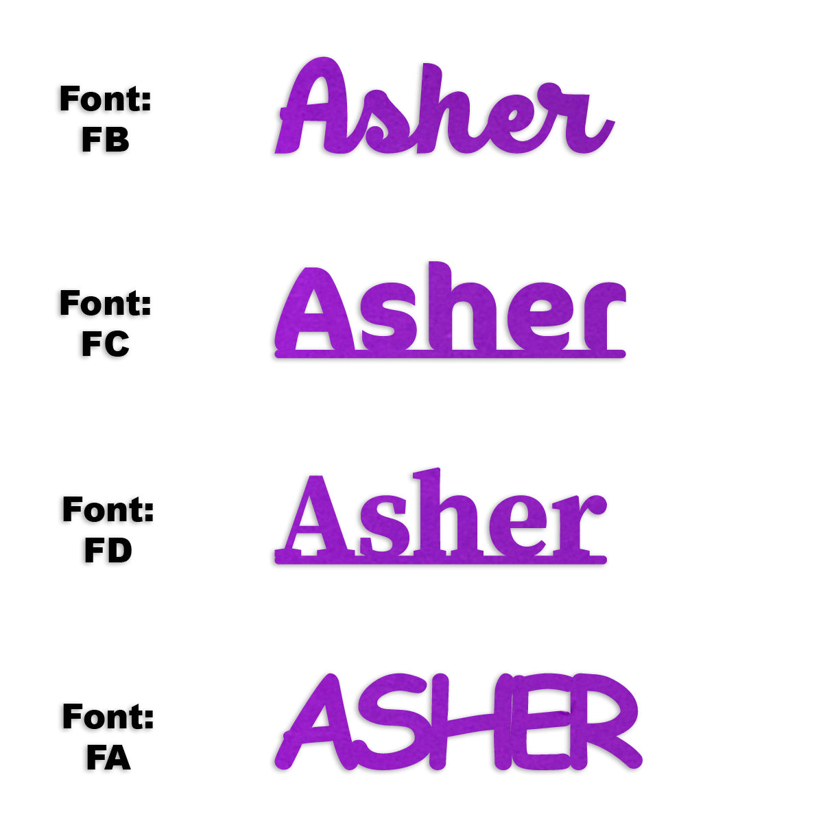 Custom-Fetti Boy - ASHER Purple