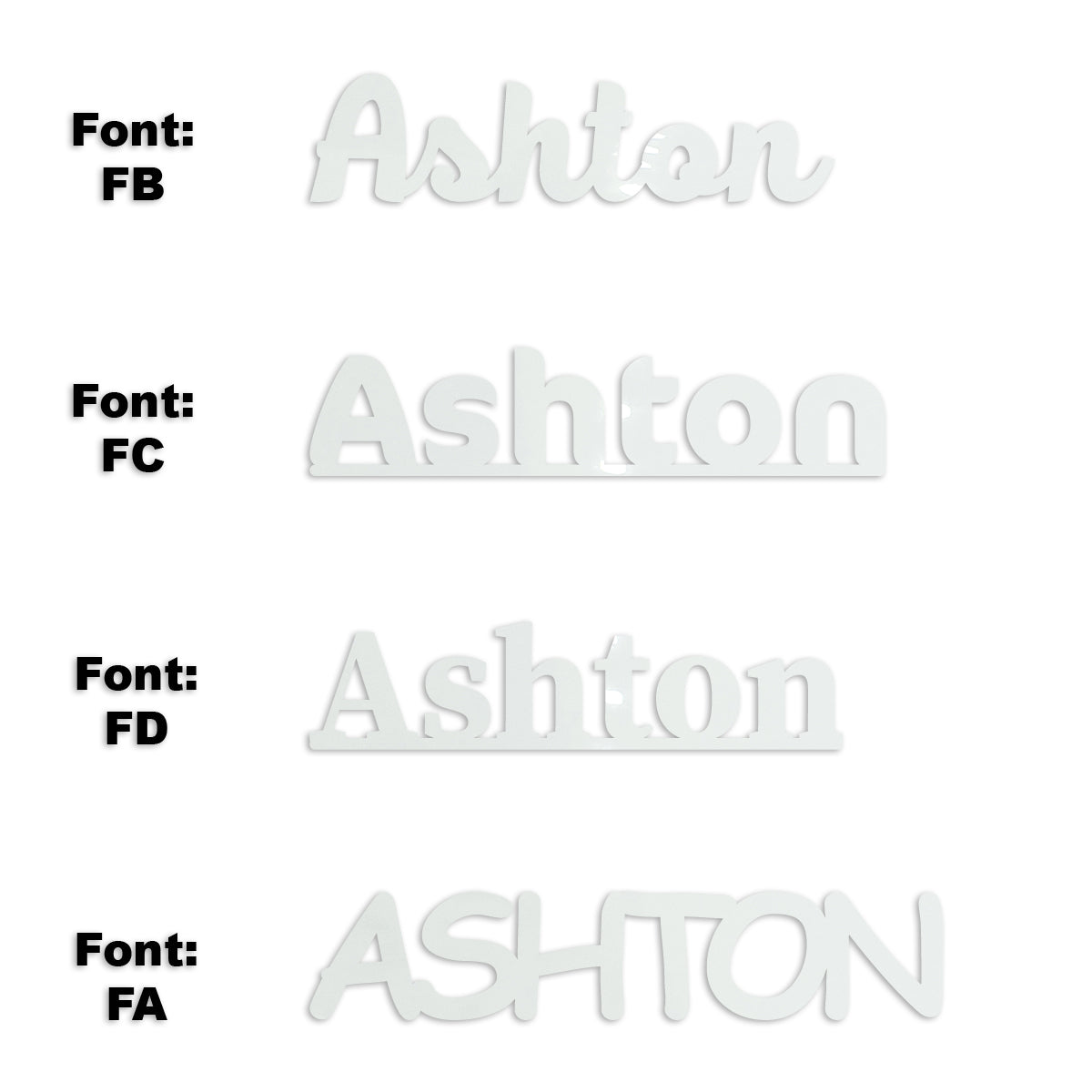 Custom-Fetti Boy - ASHTON White