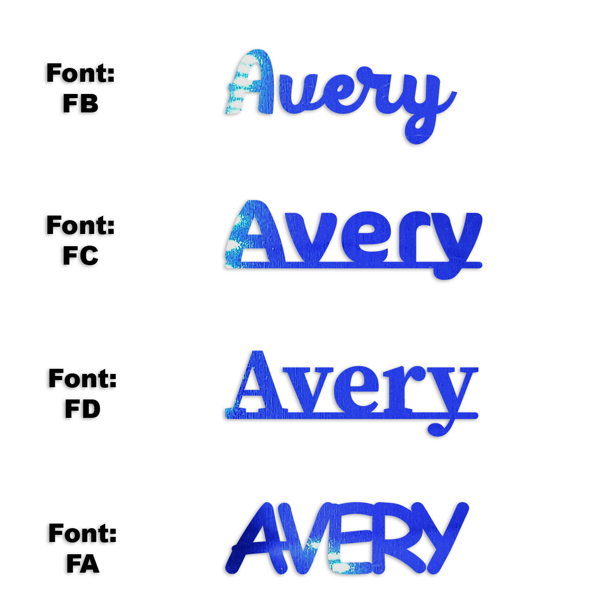 Custom-Fetti Boy - AVERY Blue Royal