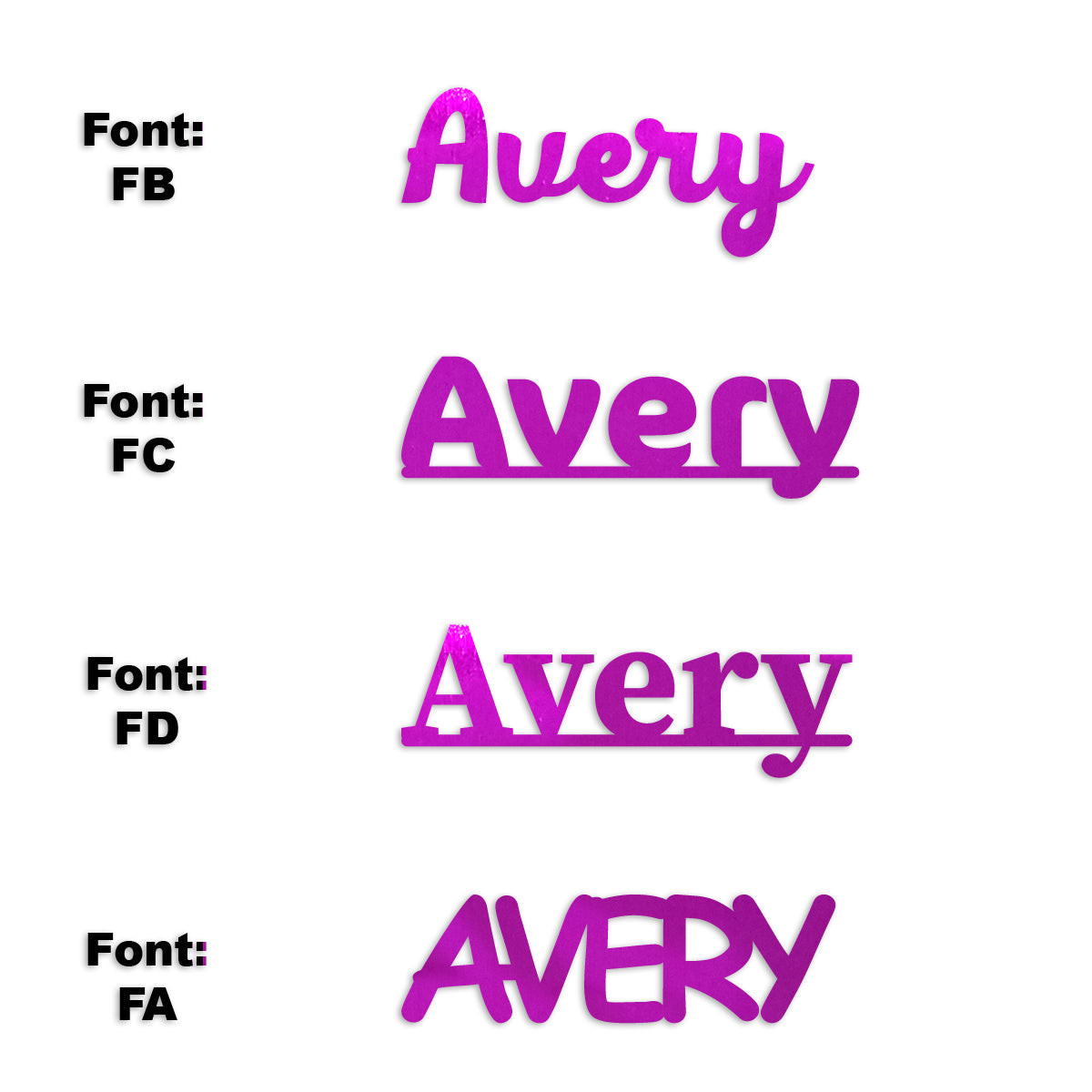 Custom-Fetti Boy - AVERY Fuchsia