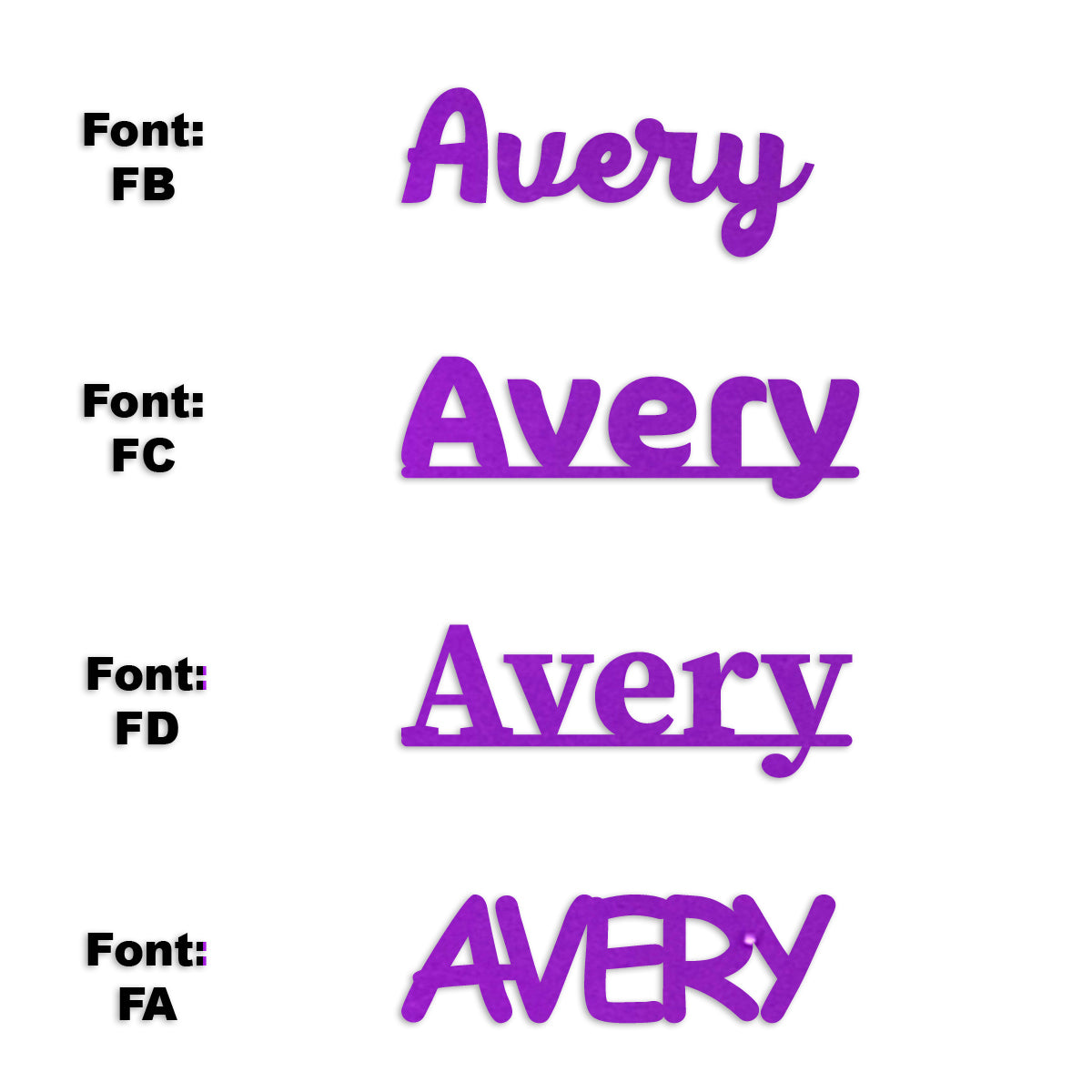 Custom-Fetti Boy - AVERY Purple