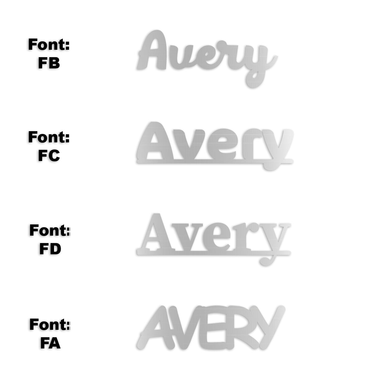 Custom-Fetti Boy - AVERY Silver