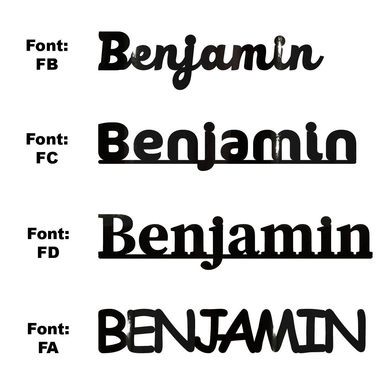 Custom-Fetti Boy - BENJAMIN Black