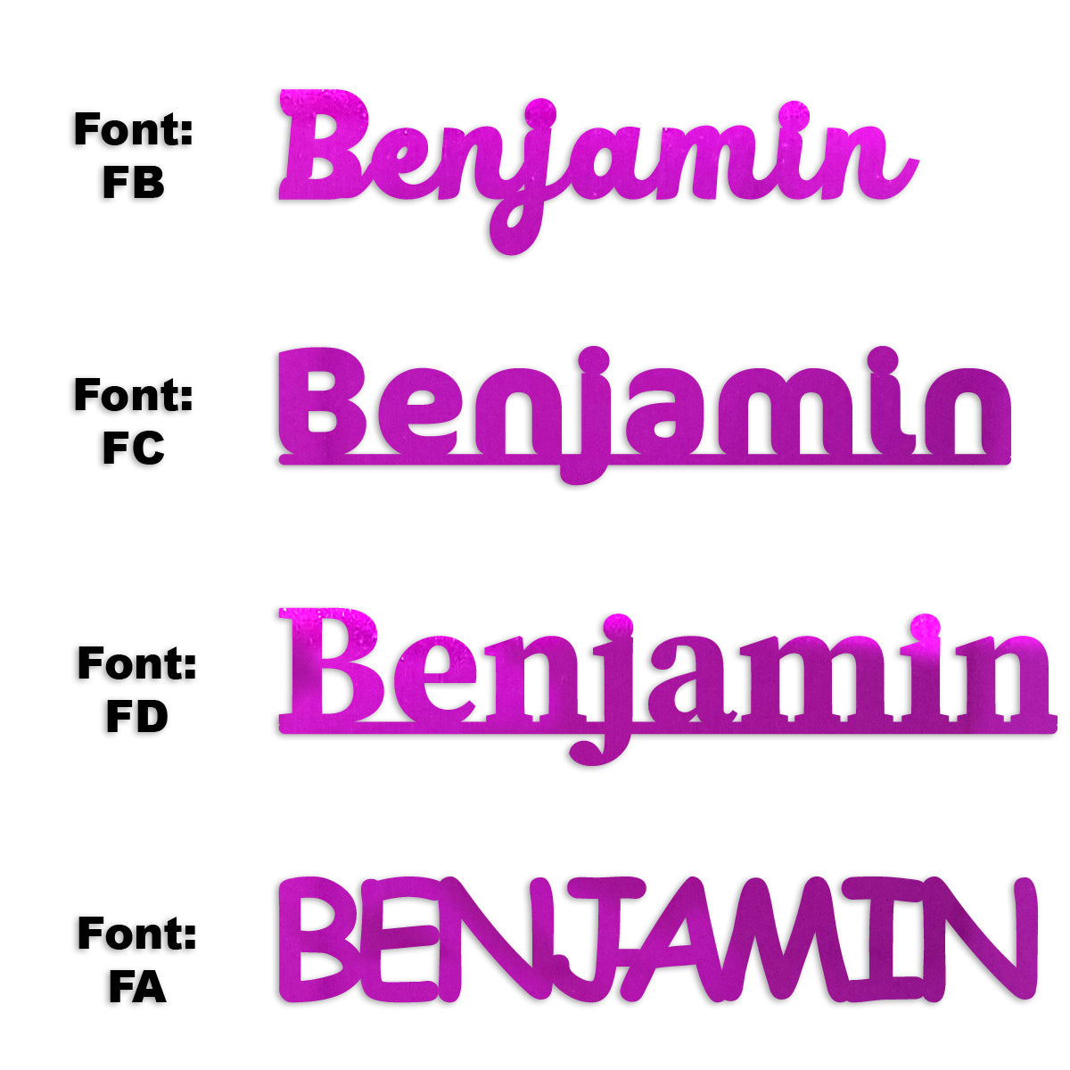 Custom-Fetti Boy - BENJAMIN Fuchsia