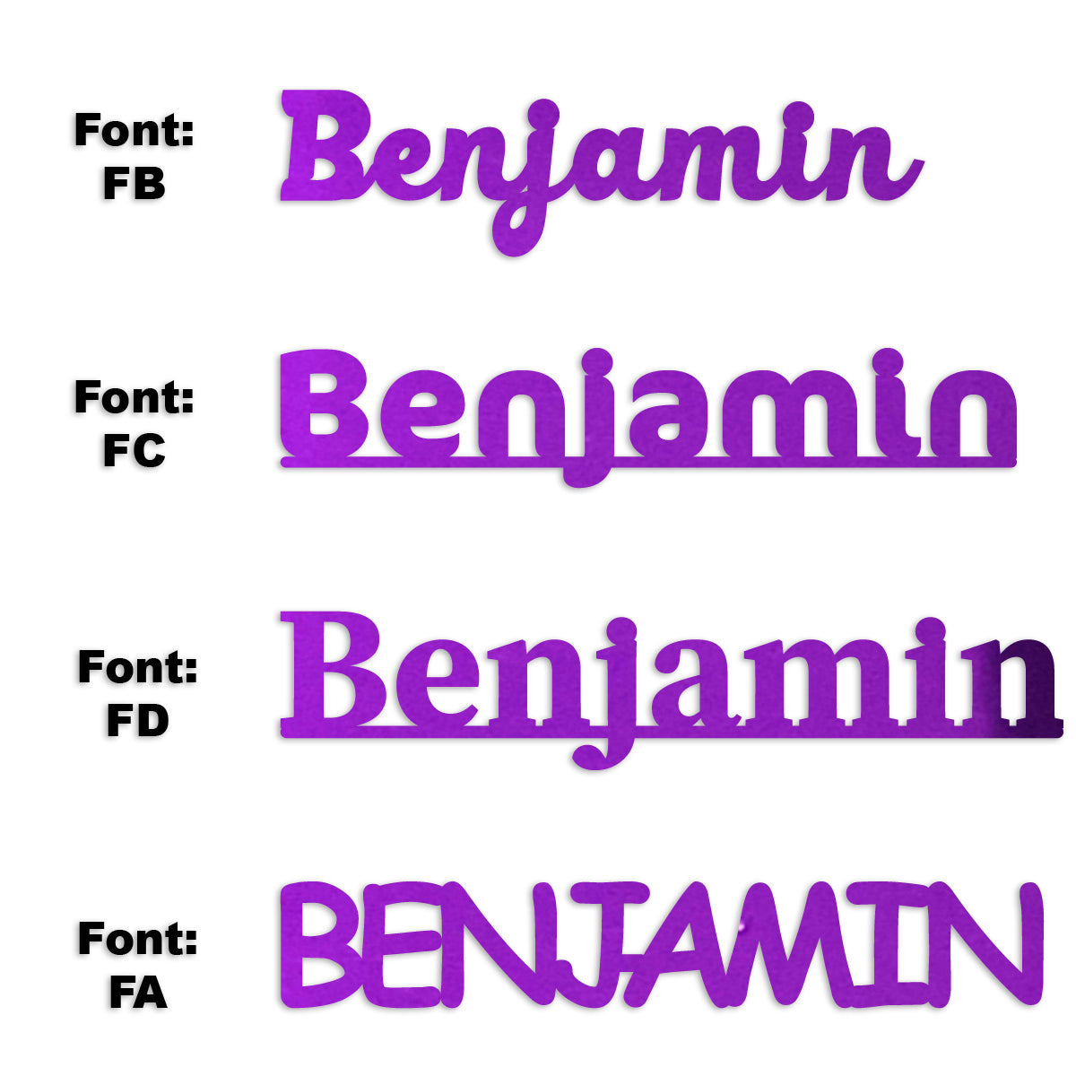 Custom-Fetti Boy - BENJAMIN Purple