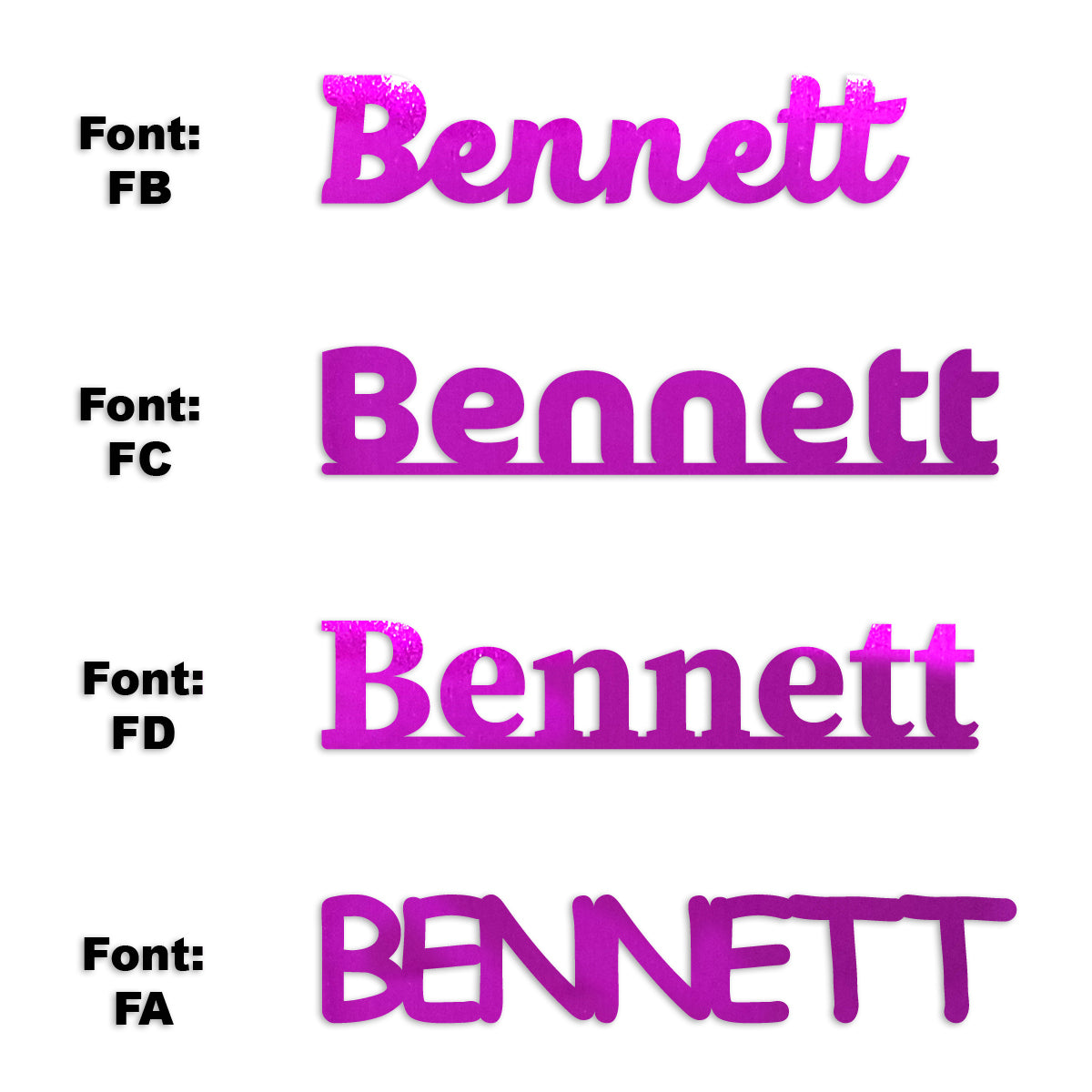 Custom-Fetti Boy - BENNETT Fuchsia