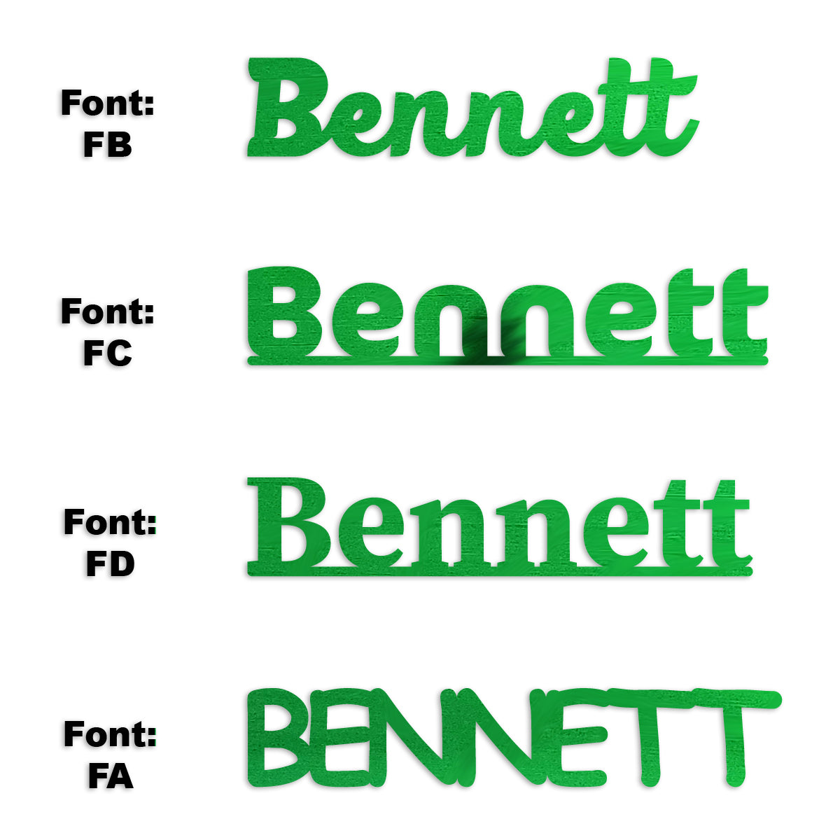 Custom-Fetti Boy - BENNETT Green