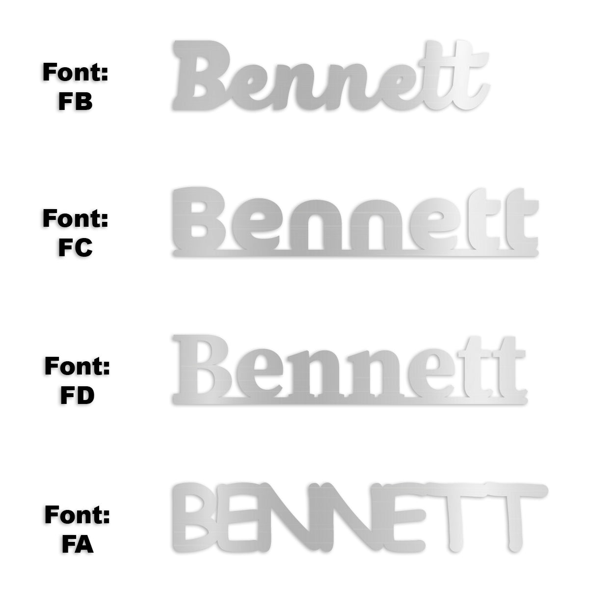 Custom-Fetti Boy - BENNETT Silver