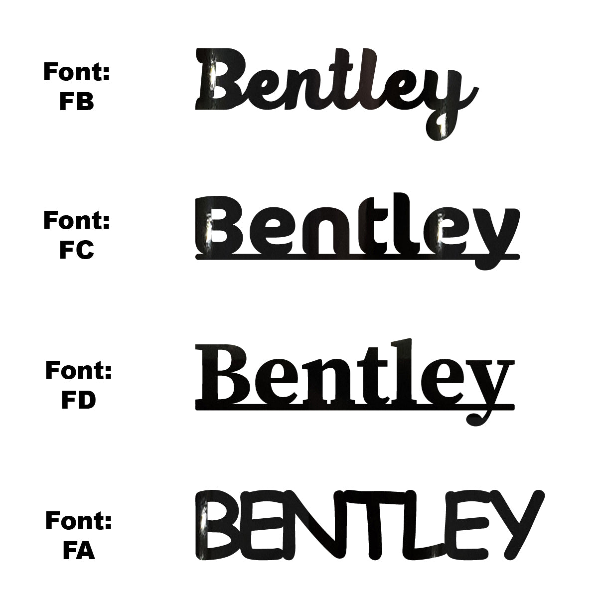 Custom-Fetti Boy - BENTLEY Black