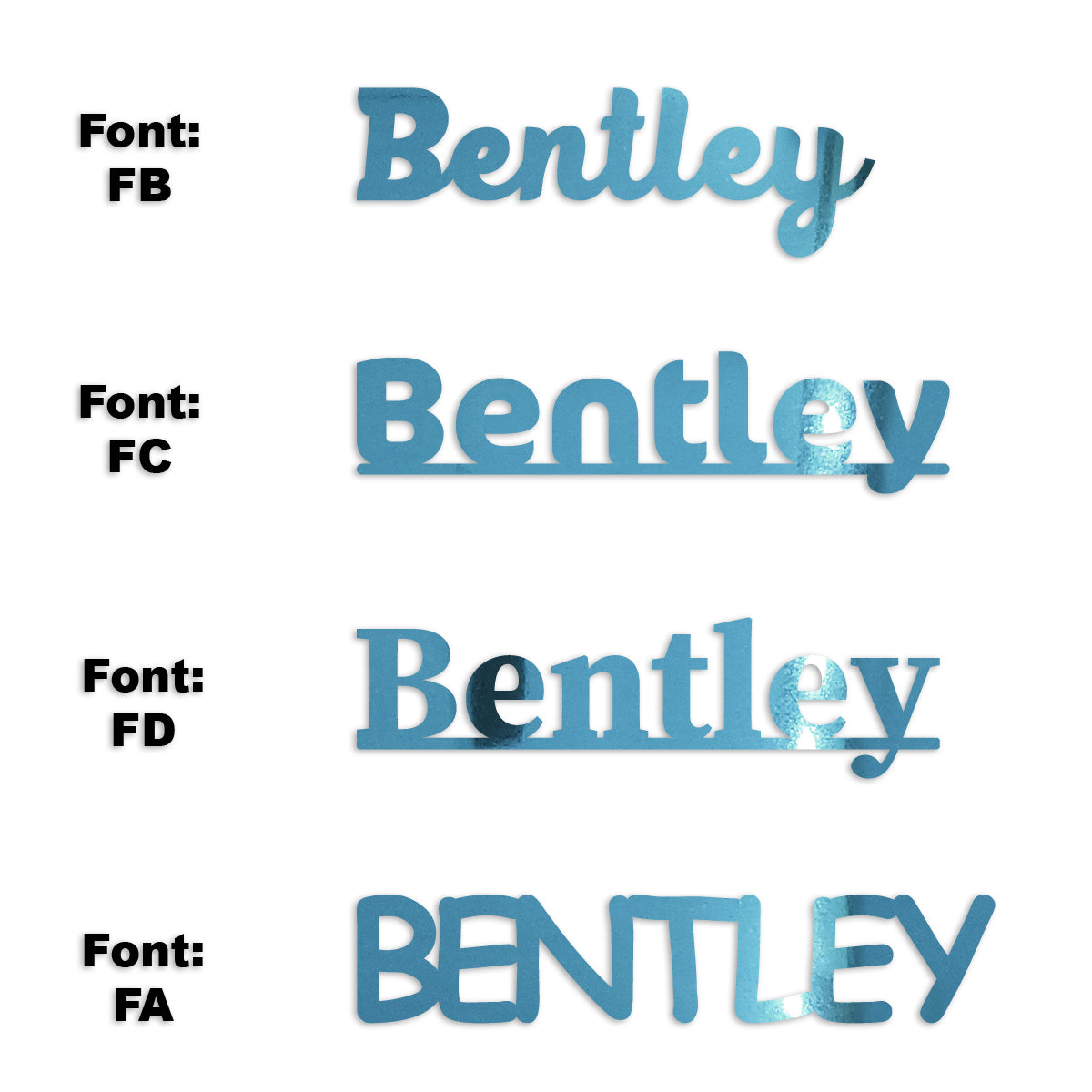 Custom-Fetti Boy - BENTLEY Blue Sky