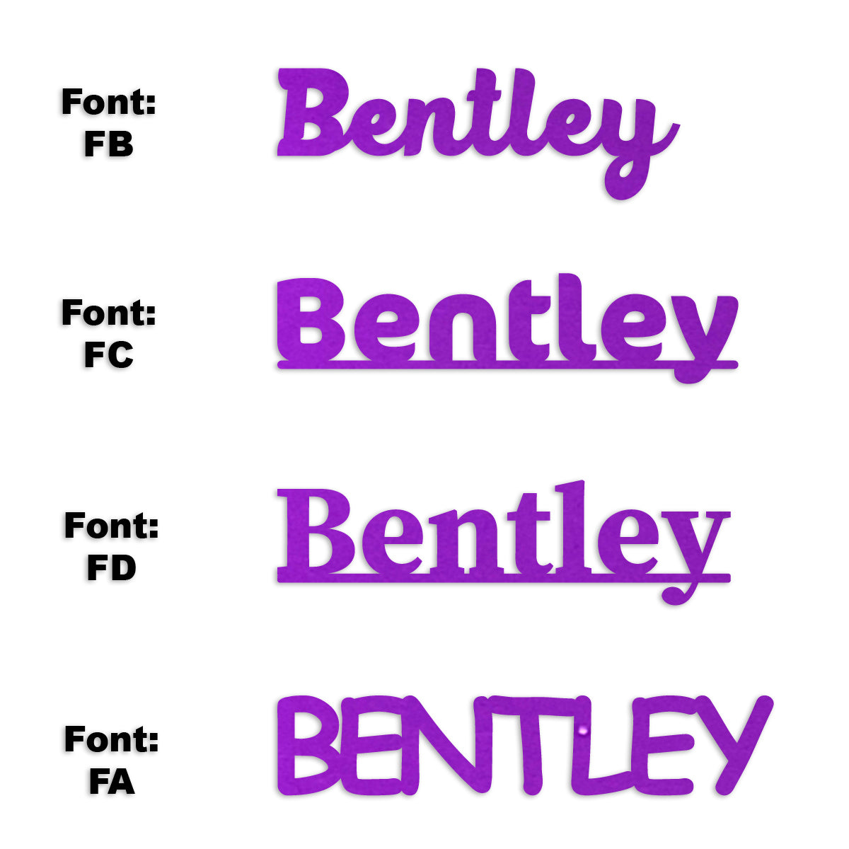 Custom-Fetti Boy - BENTLEY Purple