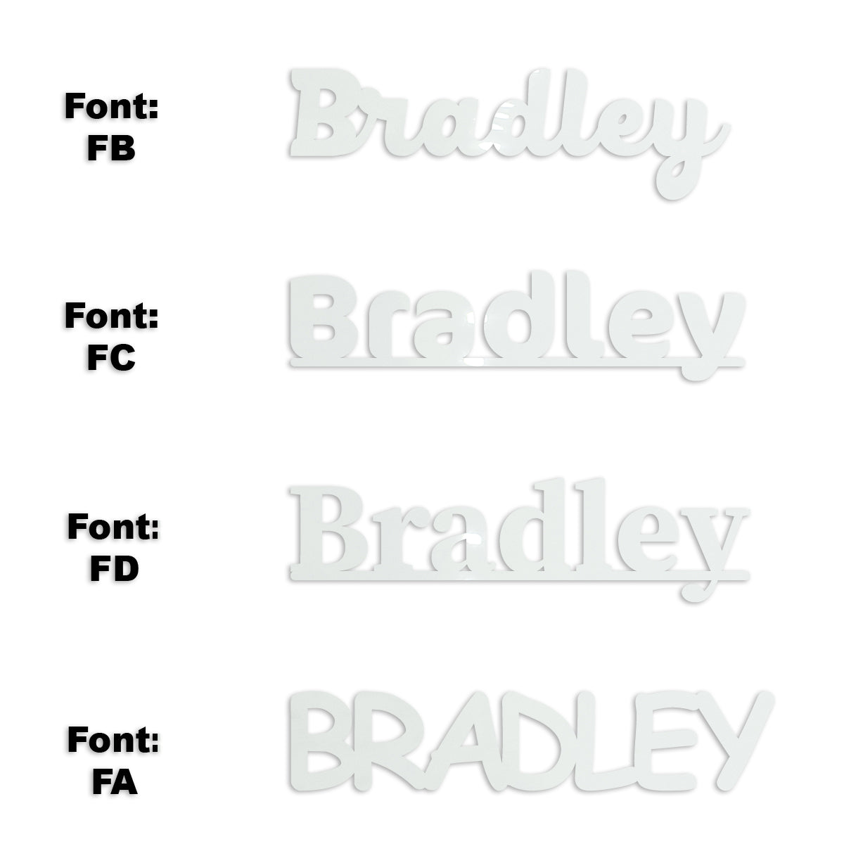 Custom-Fetti Boy - BRADLEY White