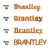 Custom-Fetti Boy - BRANTLEY Orange