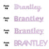 Custom-Fetti Boy - BRANTLEY Pink