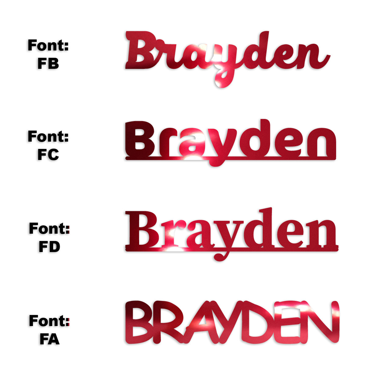 Custom-Fetti Boy - BRAYDEN Red