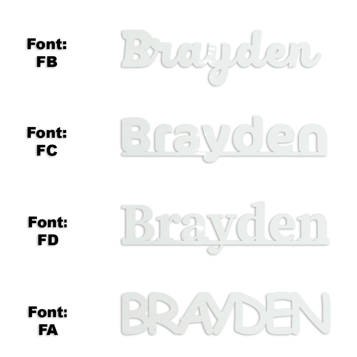 Custom-Fetti Boy - BRAYDEN White