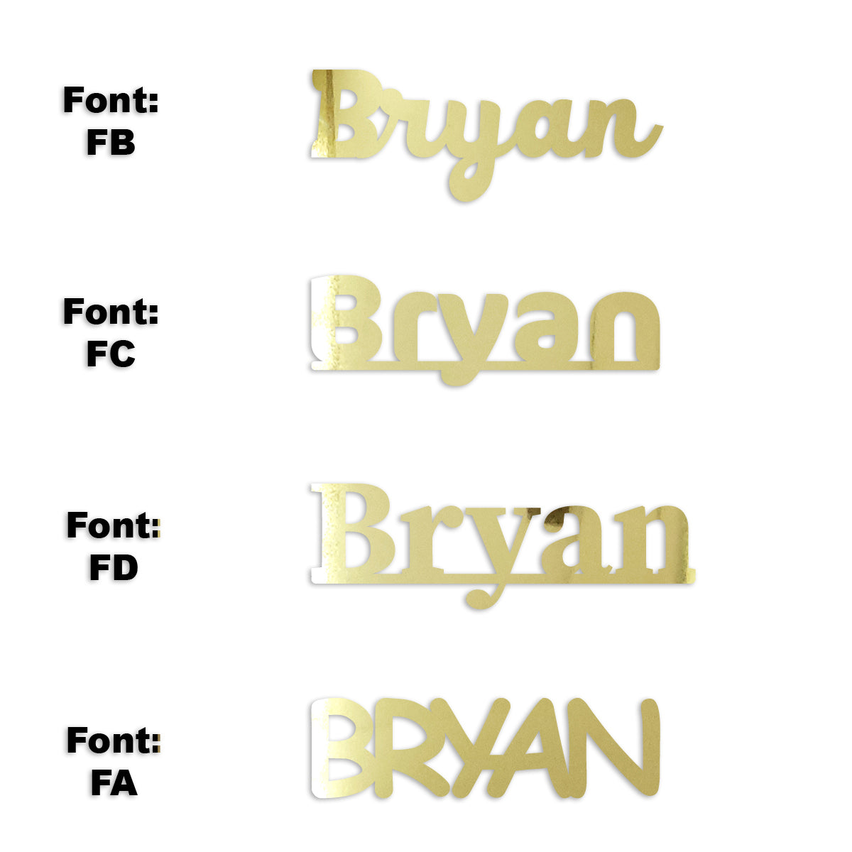 Custom-Fetti Boy - BRYAN Gold