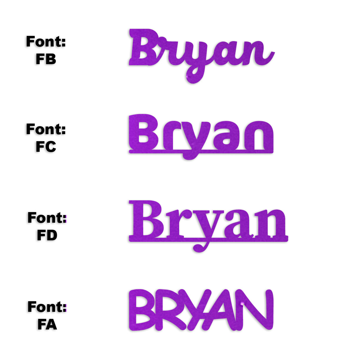 Custom-Fetti Boy - BRYAN Purple