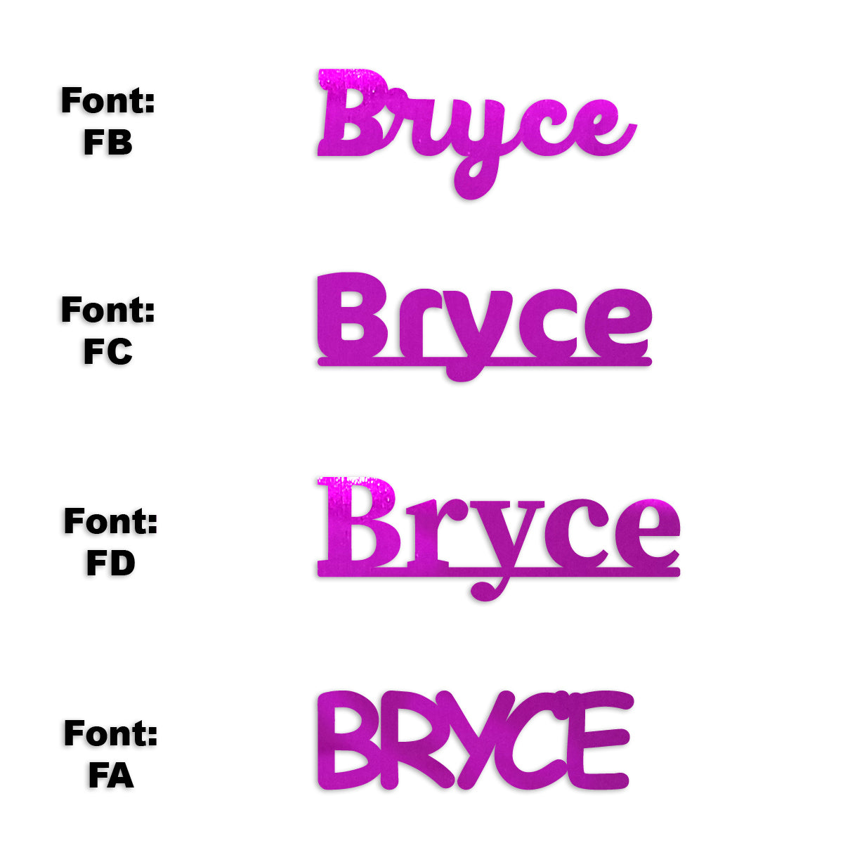 Custom-Fetti Boy - BRYCE Fuchsia