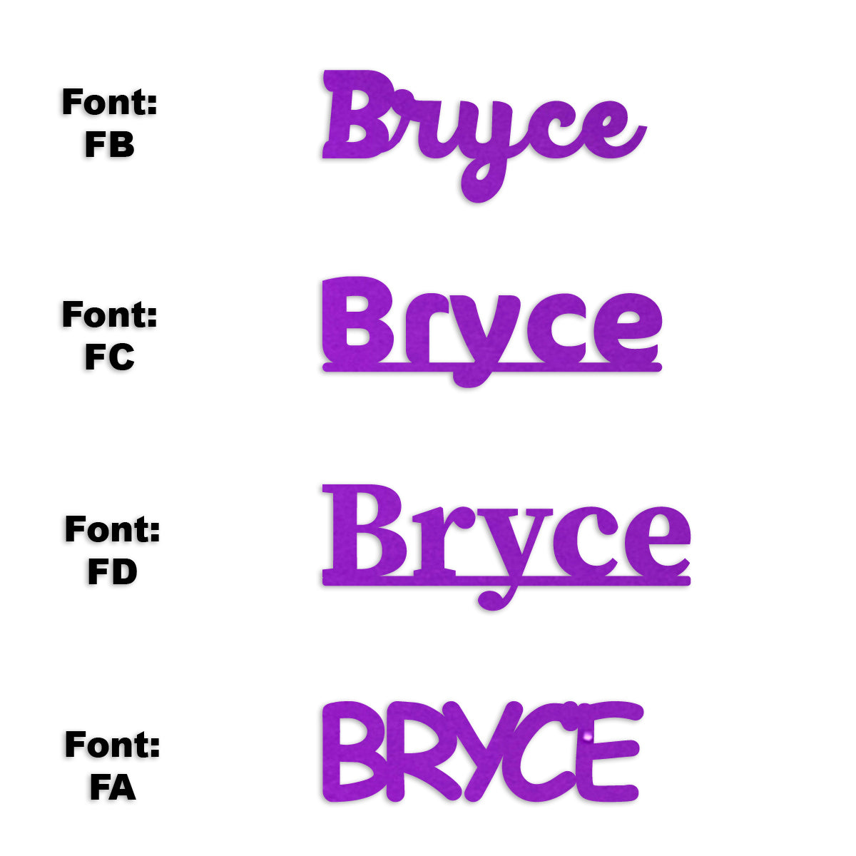 Custom-Fetti Boy - BRYCE Purple