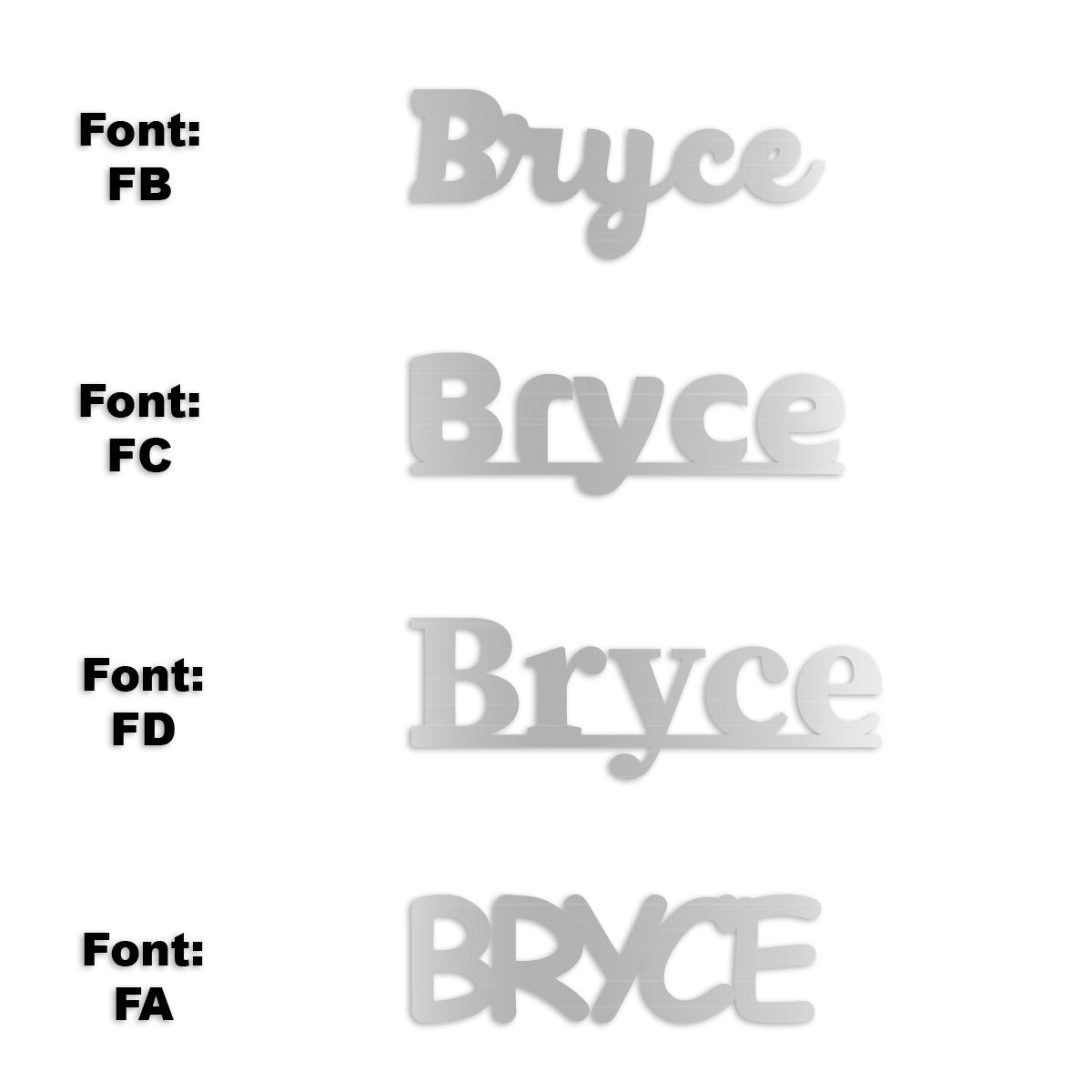 Custom-Fetti Boy - BRYCE Silver