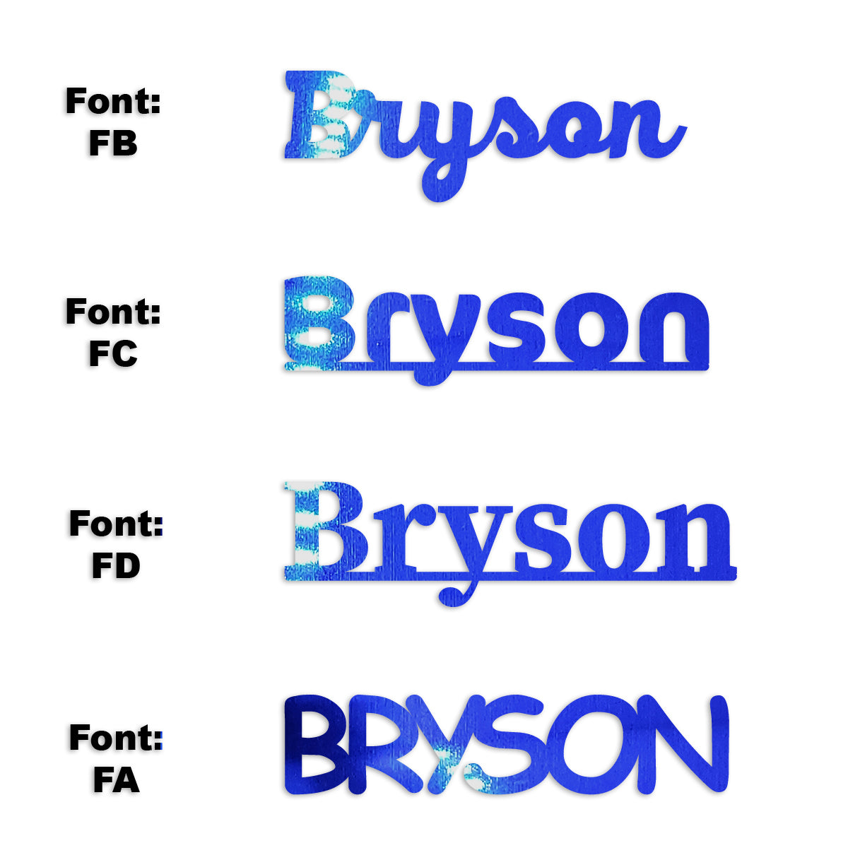 Custom-Fetti Boy - BRYSON Blue Royal