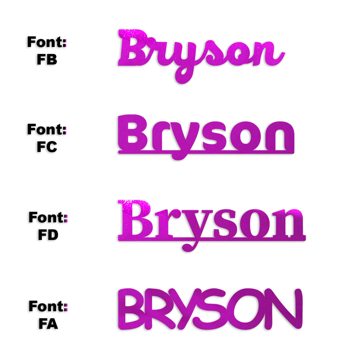 Custom-Fetti Boy - BRYSON Fuchsia