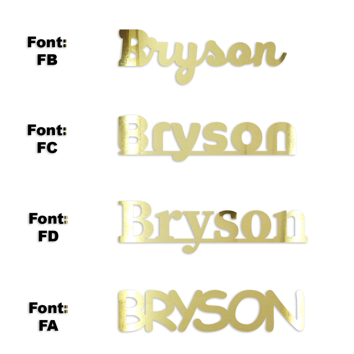 Custom-Fetti Boy - BRYSON Gold