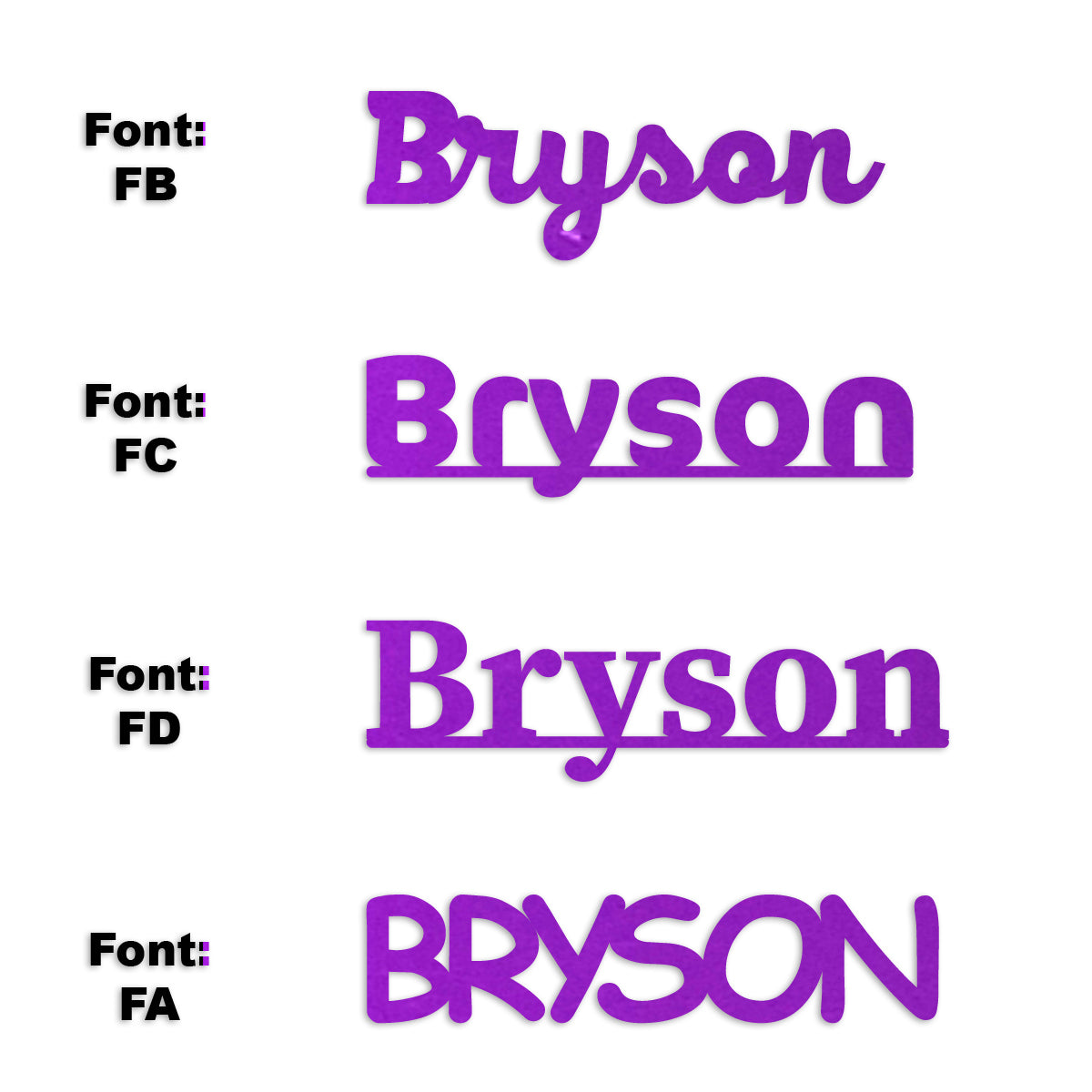 Custom-Fetti Boy - BRYSON Purple