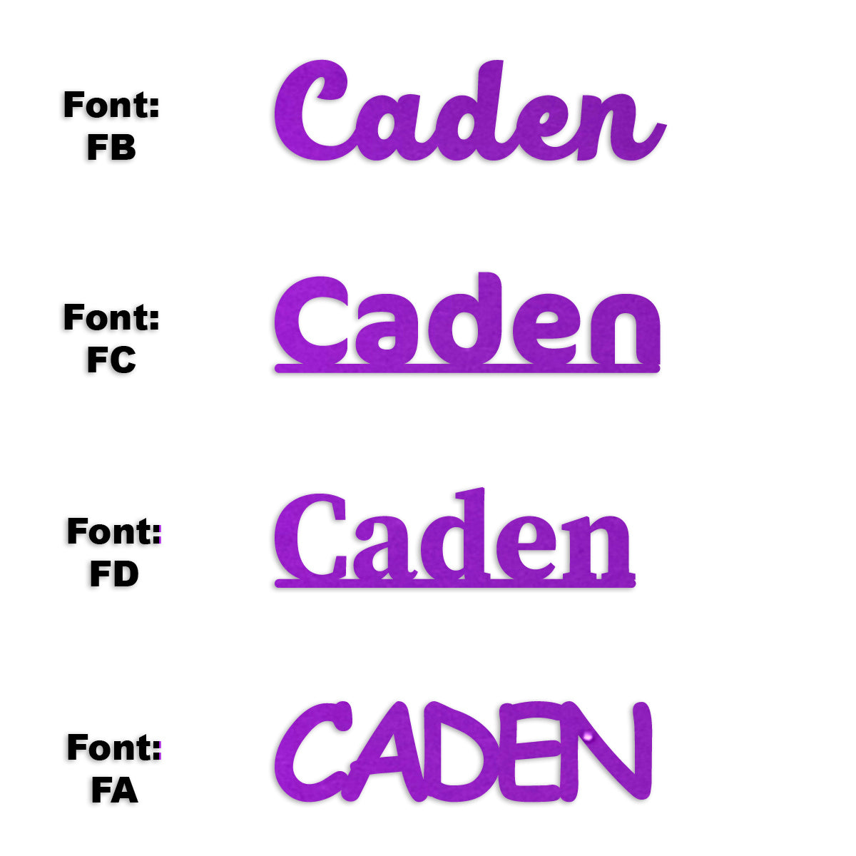 Custom-Fetti Boy - CADEN Purple