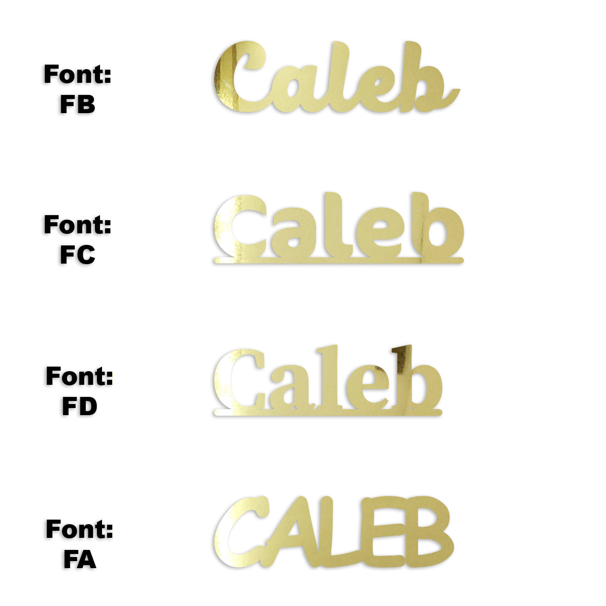 Custom-Fetti Boy - CALEB Gold