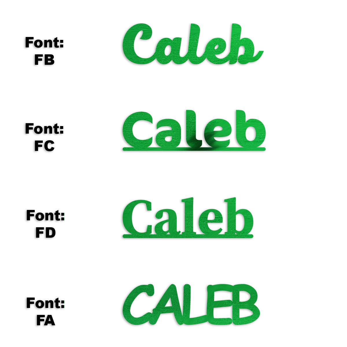 Custom-Fetti Boy - CALEB Green