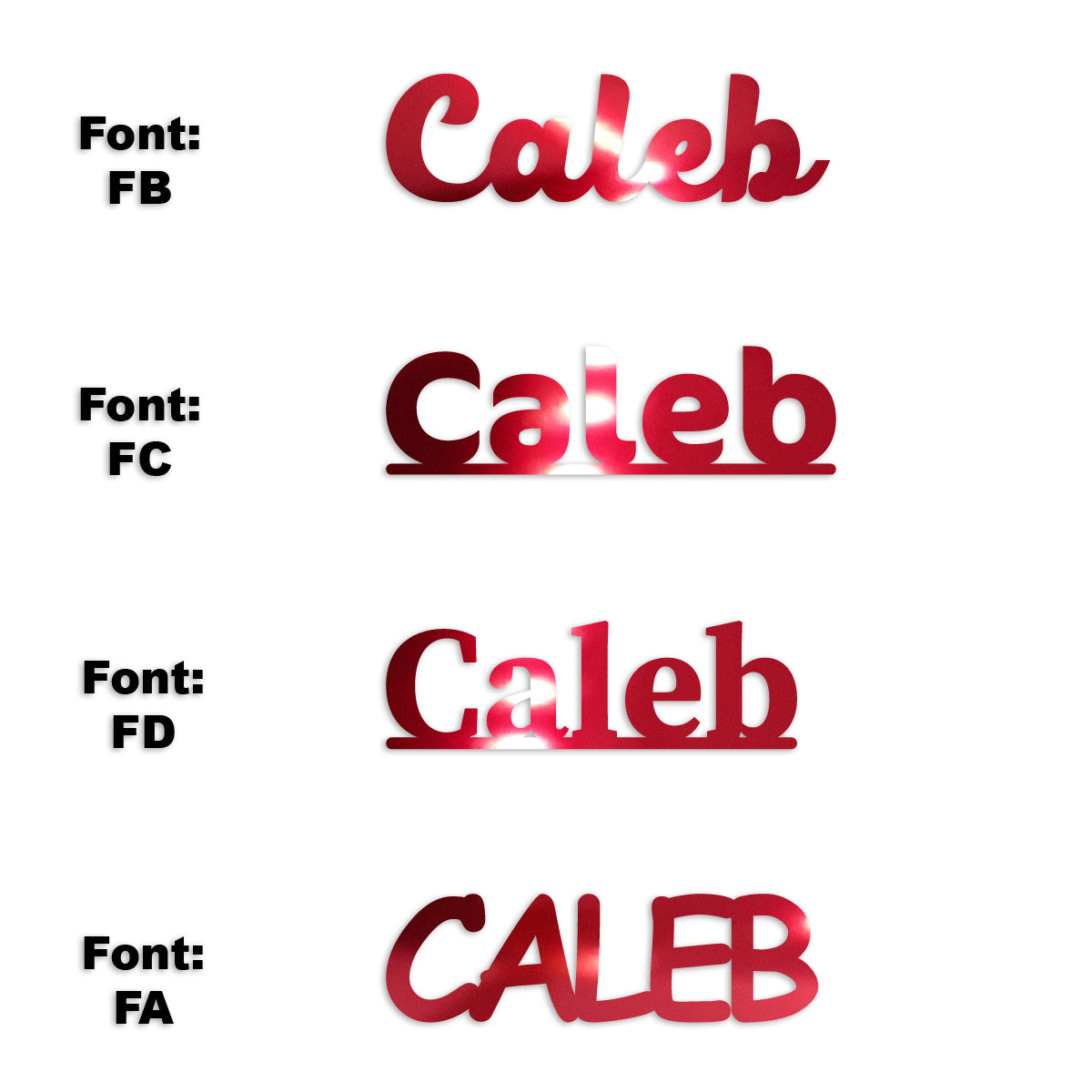 Custom-Fetti Boy - CALEB Red