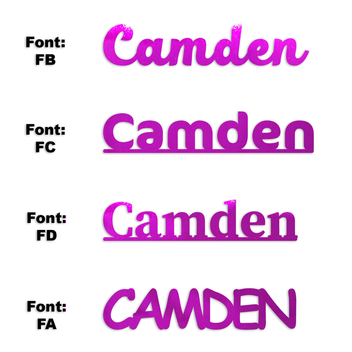 Custom-Fetti Boy - CAMDEN Fuchsia