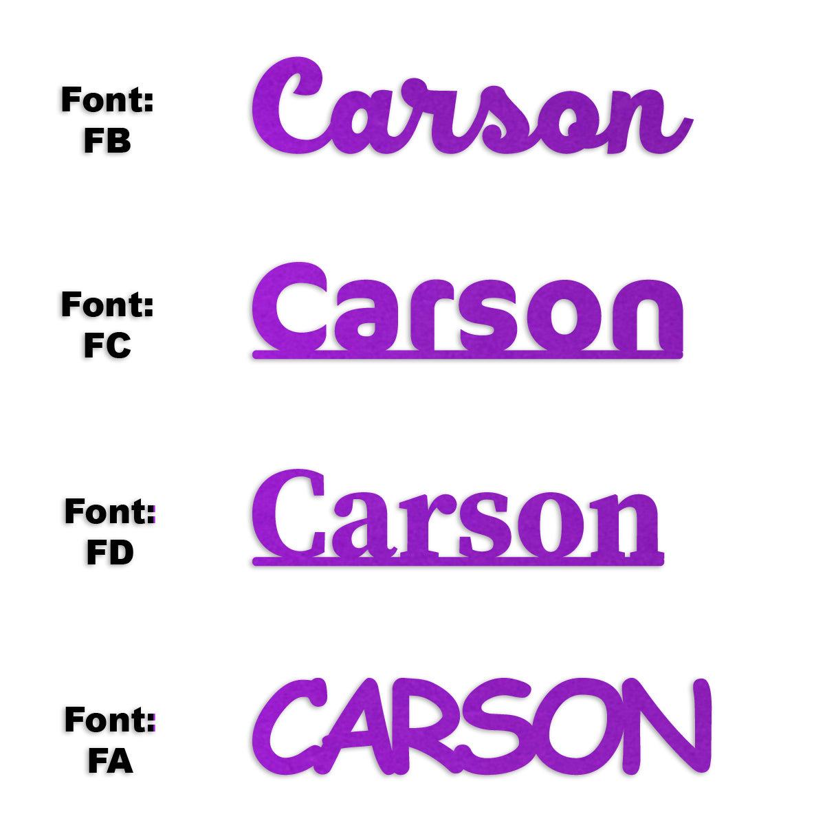 Custom-Fetti Boy - CARSON Purple