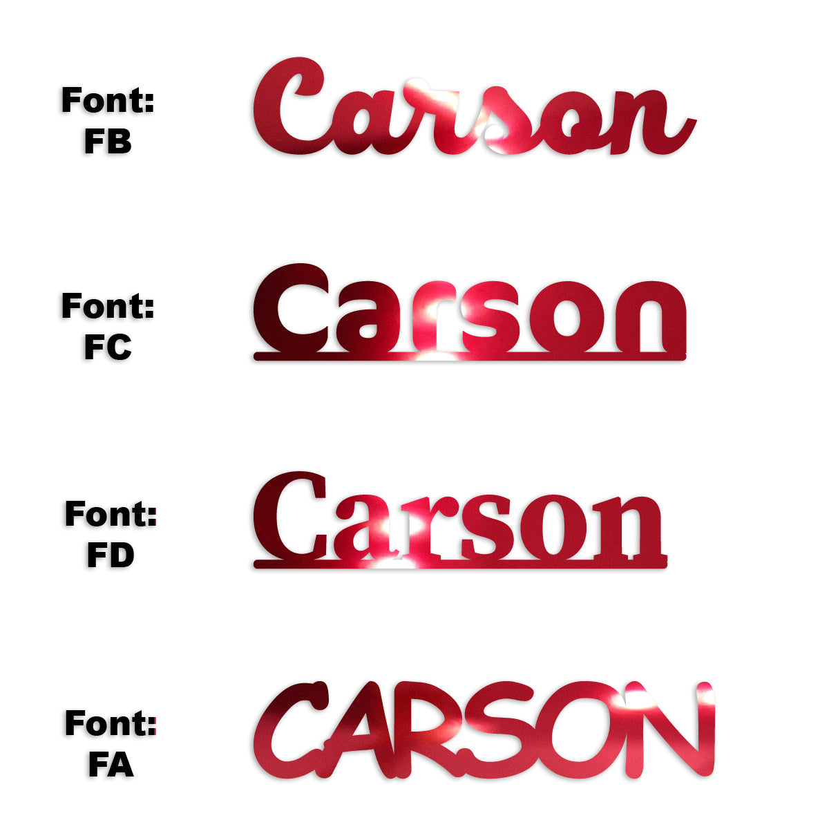 Custom-Fetti Boy - CARSON Red